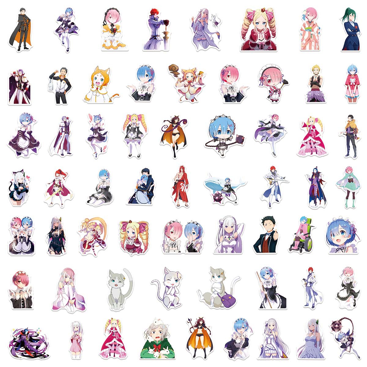 50Pcs Re Zero Starting Life in - đánh giá và giá Laptop Accessories Ram