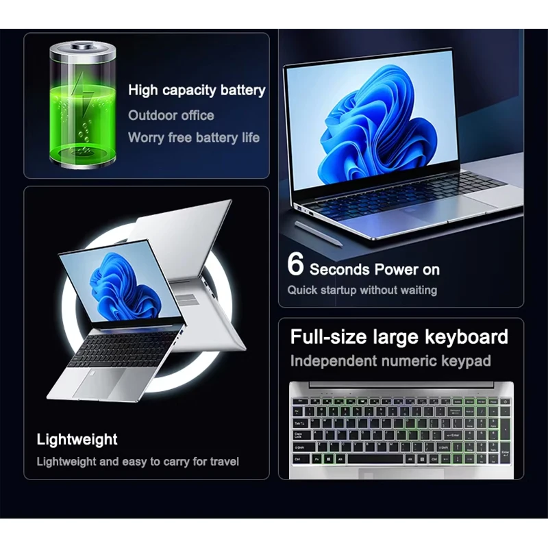 15.6 Inch Full HD IPS Laptop 1 - đánh giá và giá Laptop Accessories Ram