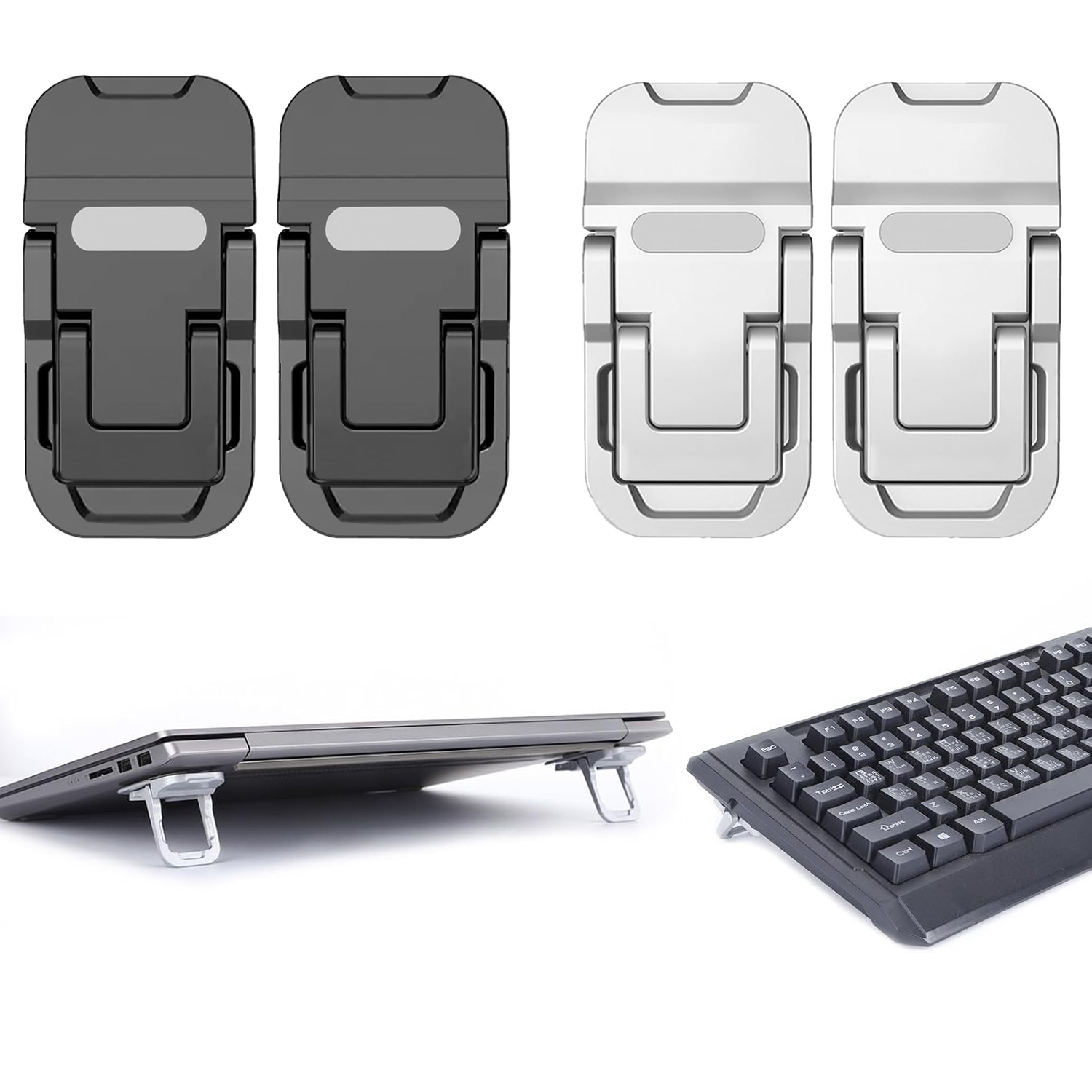 2PCS Portable Foldable Laptop  - đánh giá và giá Laptop Stand Riser