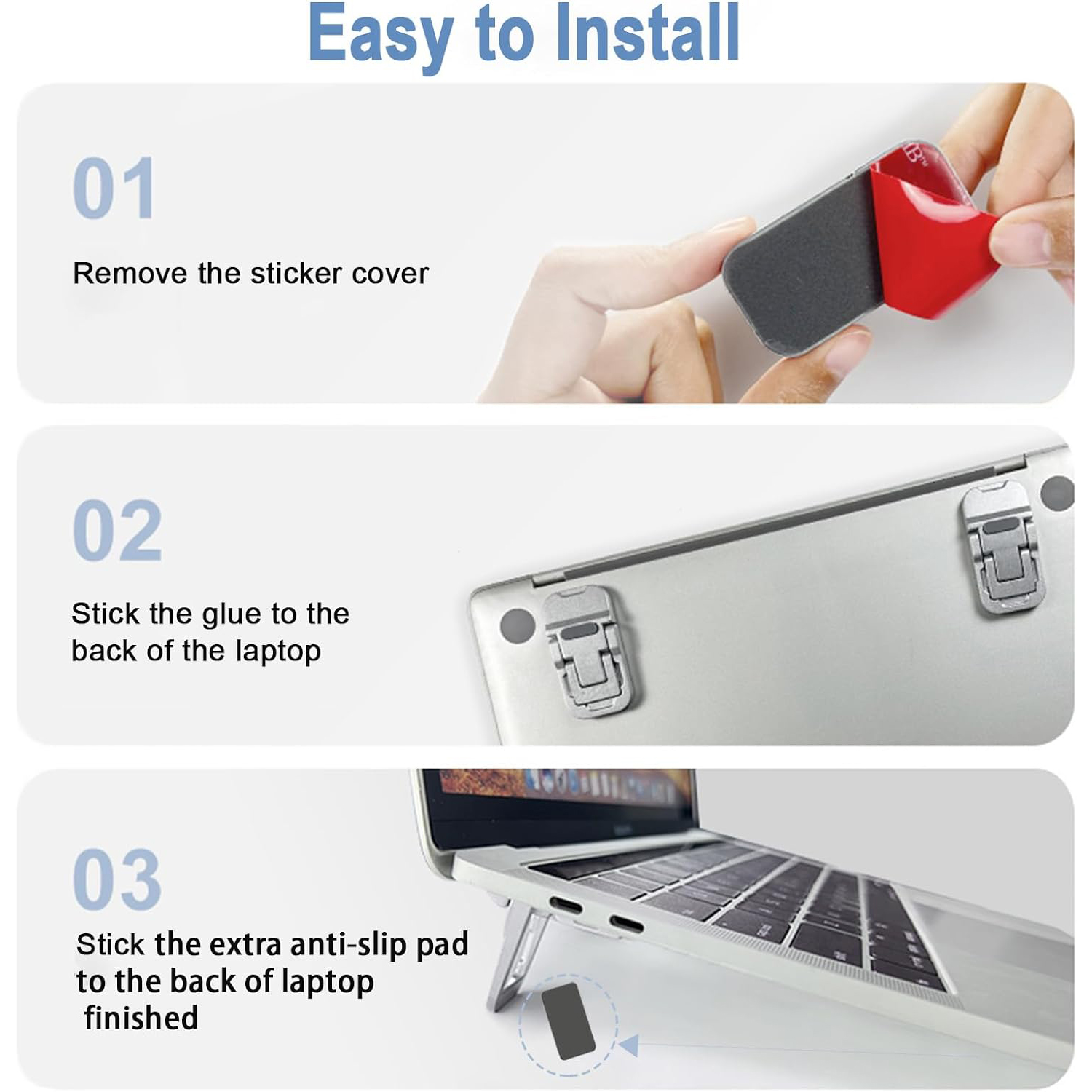 2PCS Portable Foldable Laptop  - đánh giá và giá Laptop Stand Riser
