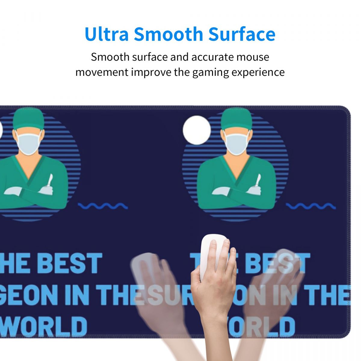 Large Mouse Pad The Best Surge - đánh giá và giá Laptop Accessories World