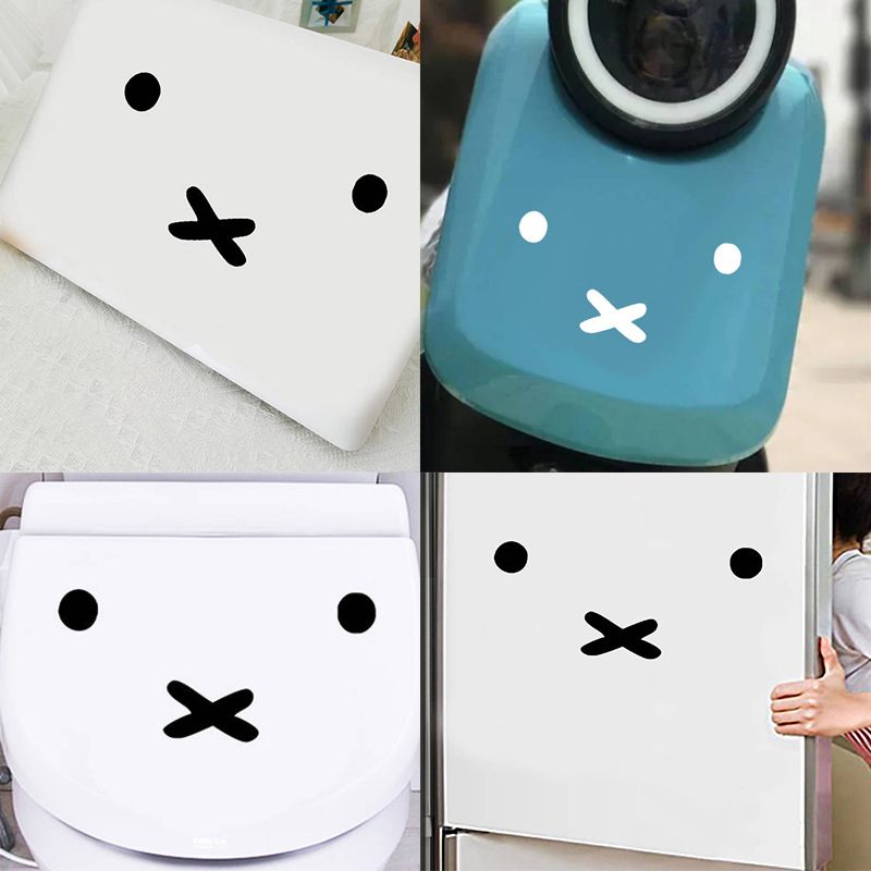 Kawaii Miffy Cartoon Emoji Car - đánh giá và giá Laptop Accessories Wholesale