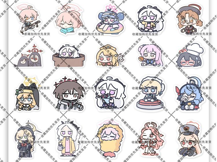 80PCS Anime Blue Archive Soras - đánh giá và giá Laptop Original Accessories