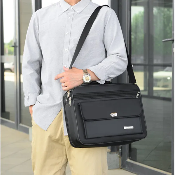 Large Capacity Briefcase Trave - đánh giá và giá Laptop Accessories Essential
