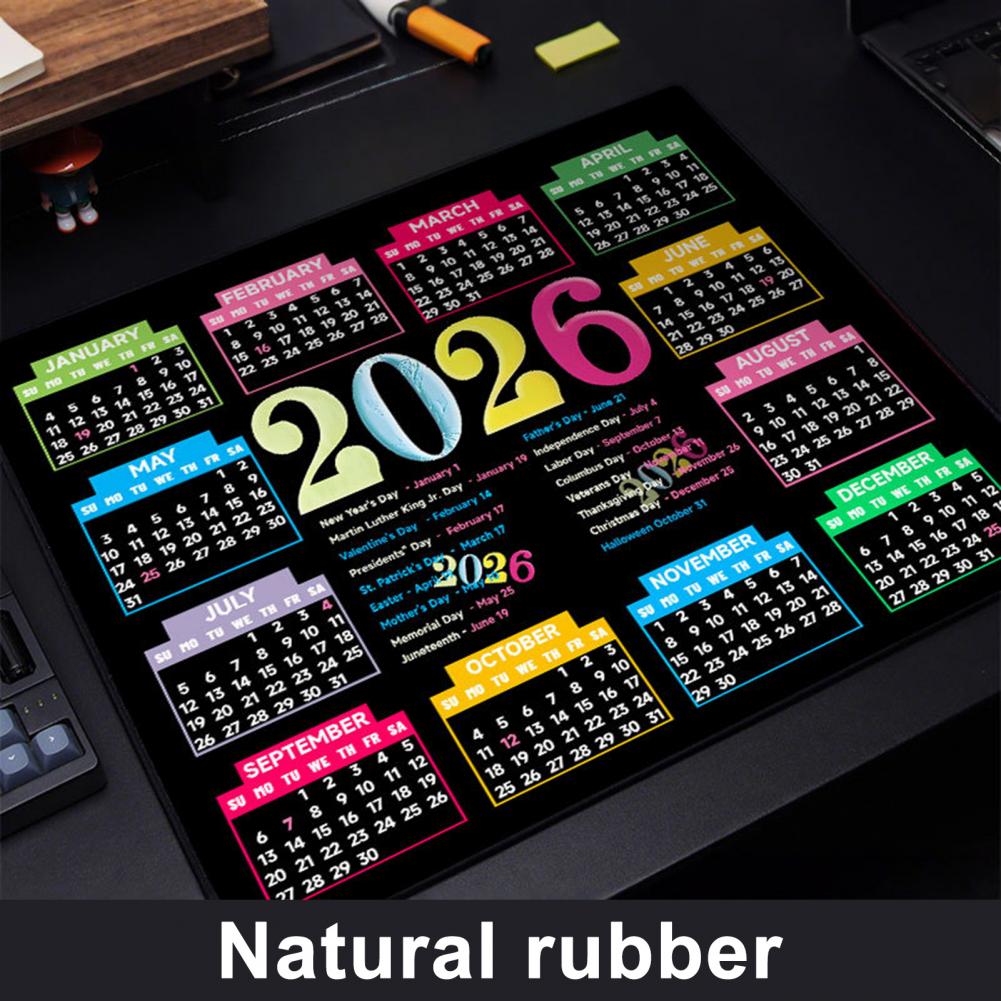 2026 Calendar Mouse Pad Waterp - đánh giá và giá Laptop Accessories Gaming