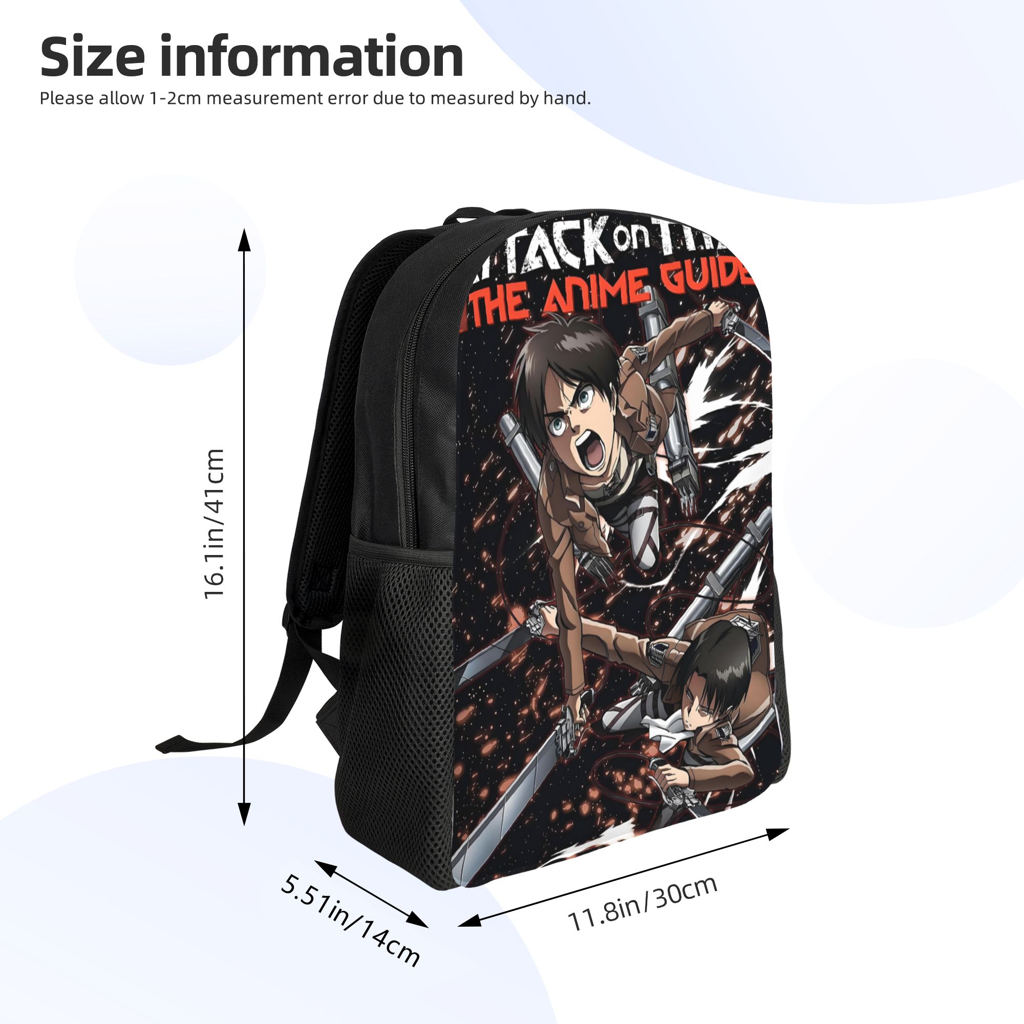 Attacks on Titans Travel Backp - đánh giá và giá Laptop Accessories For College