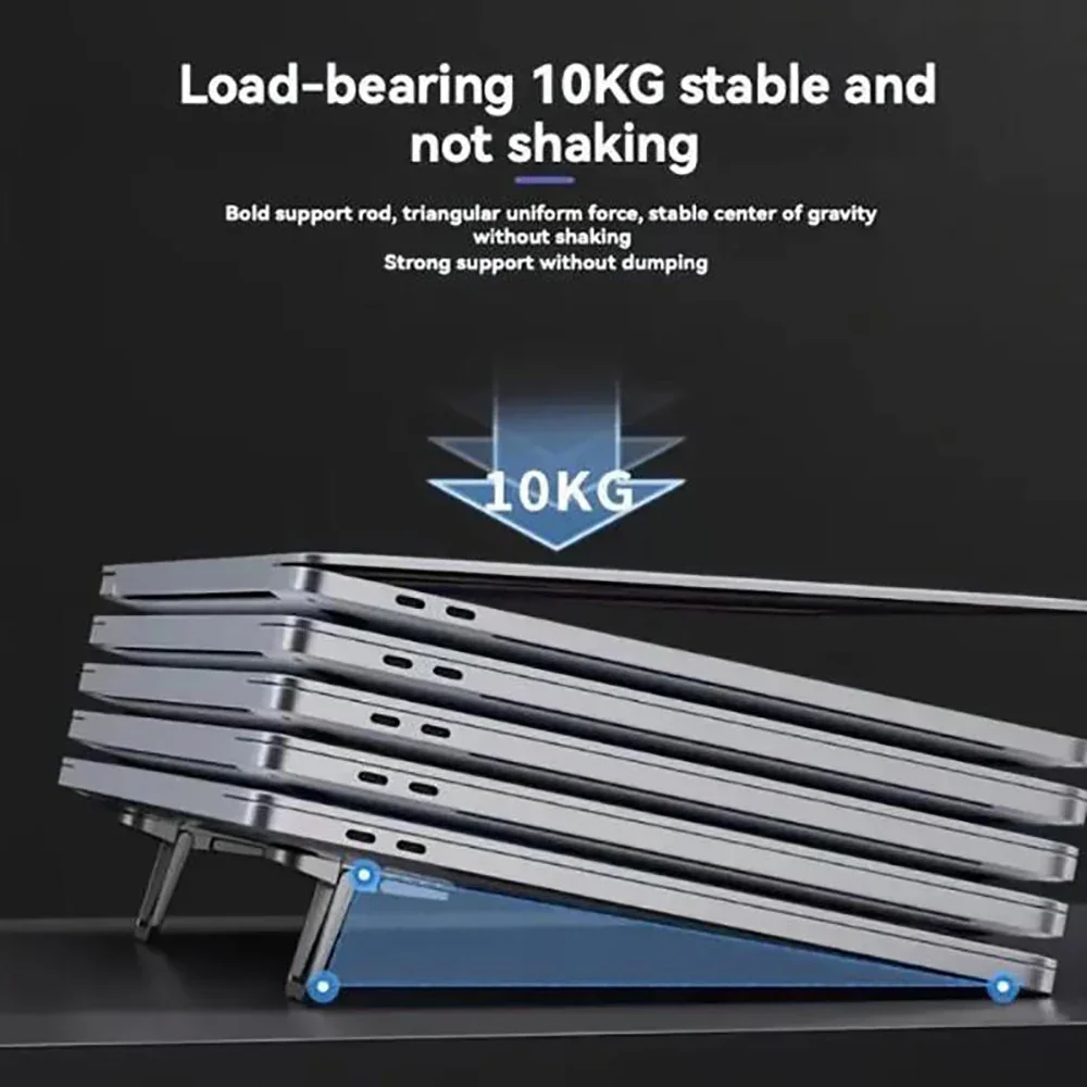 2Pcs Foldable Invisible Laptop - đánh giá và giá Laptop Stand Riser