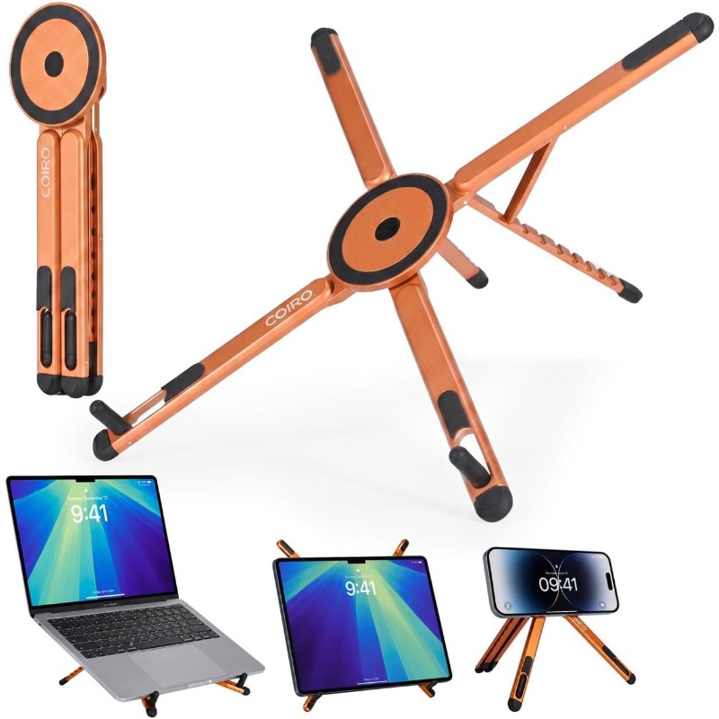 3-in-1 Magnetic Foldable Stand - đánh giá và giá Laptop Stand Riser
