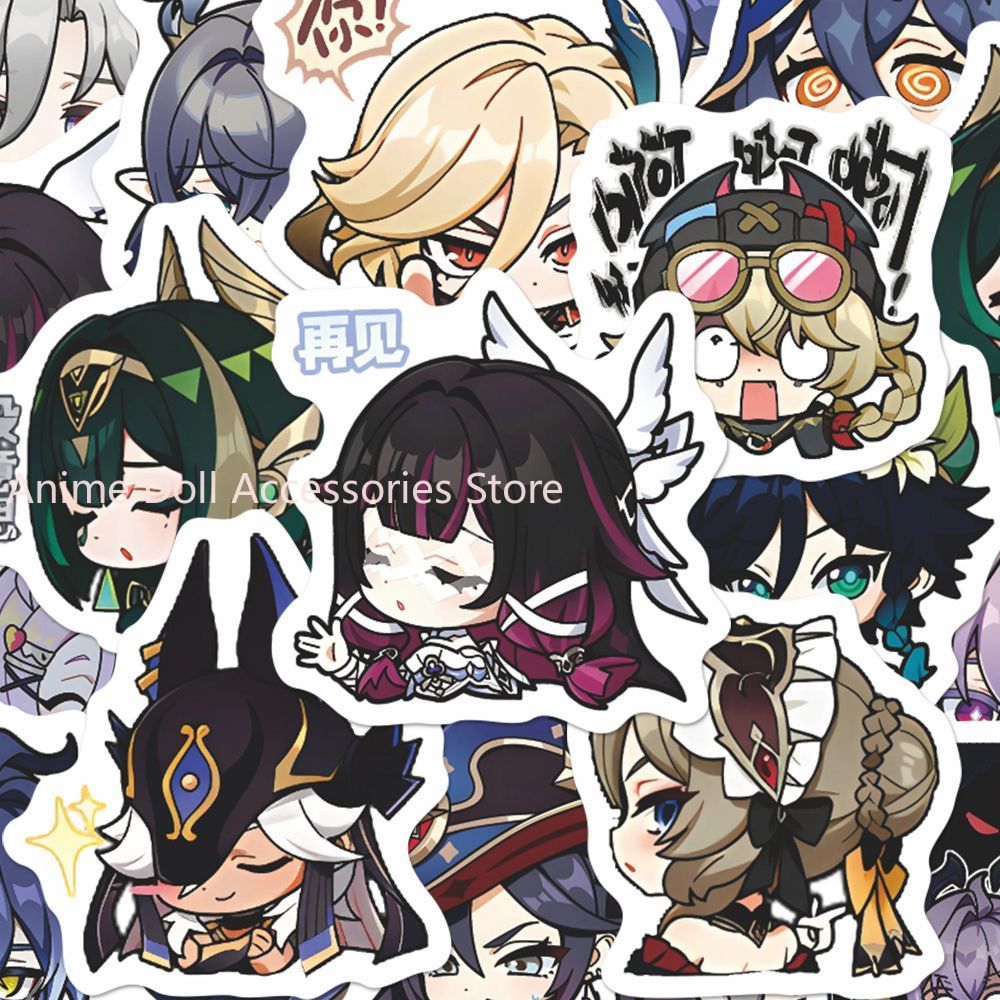 64PCS Genshin Impact Moon Maid - đánh giá và giá Laptop Original Accessories